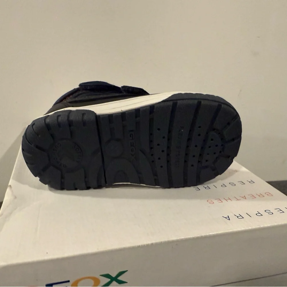 Geox Respira Toddler Boys Winter Boots Warm Lined size US6.5